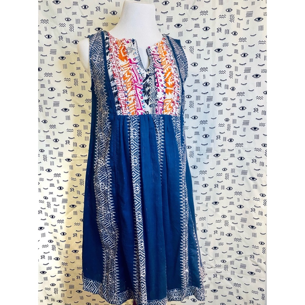 Philosophy Sleeveless Bohemian Shift Dress